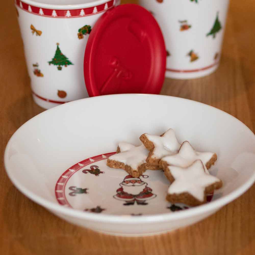 Beilagenteller mit Weihnachtsmotiv Beilagenteller mit Weihnachtsmotiv