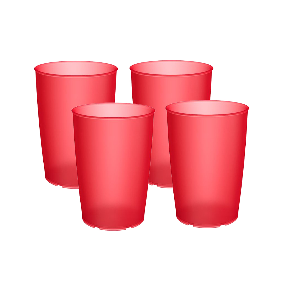 4er Set Pflegebecher