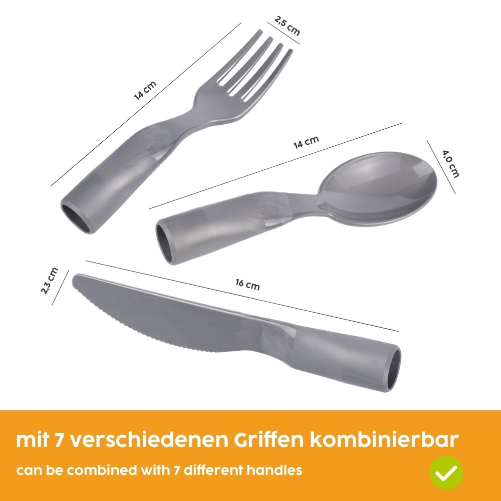 Besteckaufsätze 3er-Set