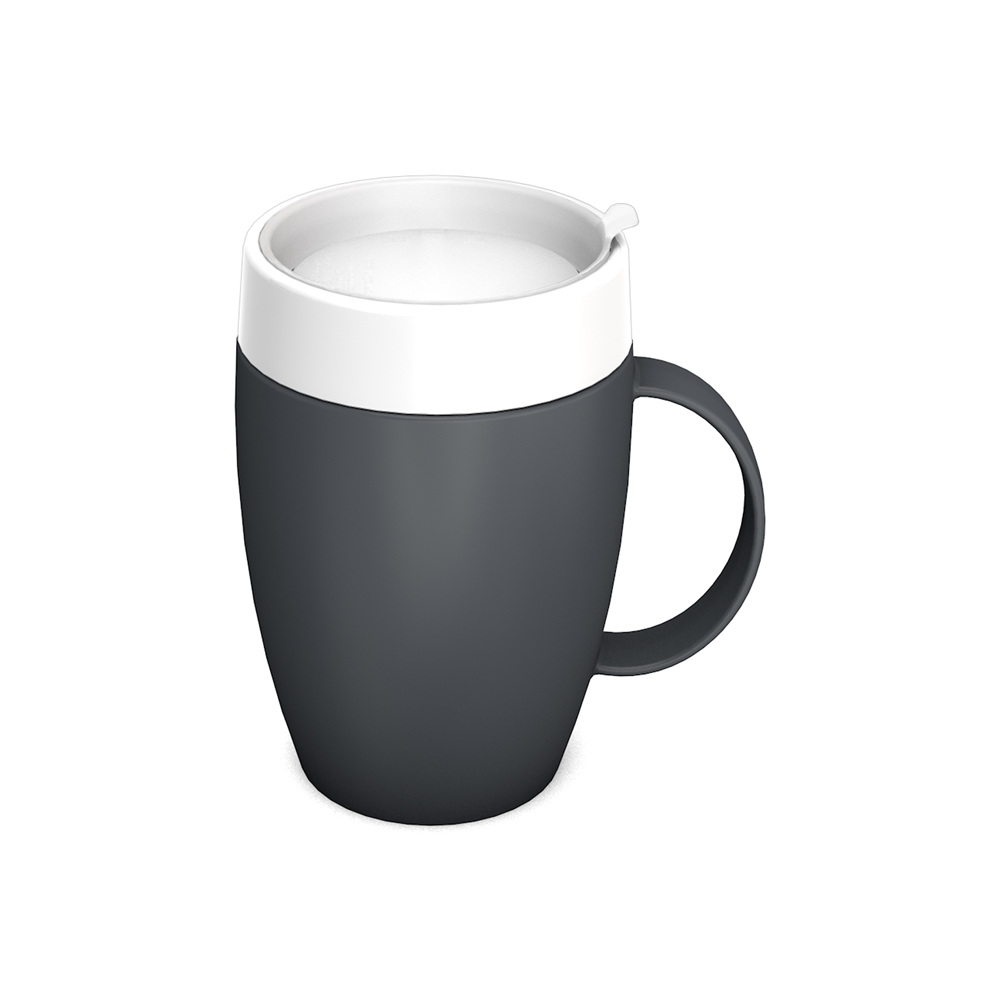 Becher mit Trink-Trick mit unauffälligem Trinkaufsatz Becher mit Trink-Trick mit unauffälligem Trinkaufsatz