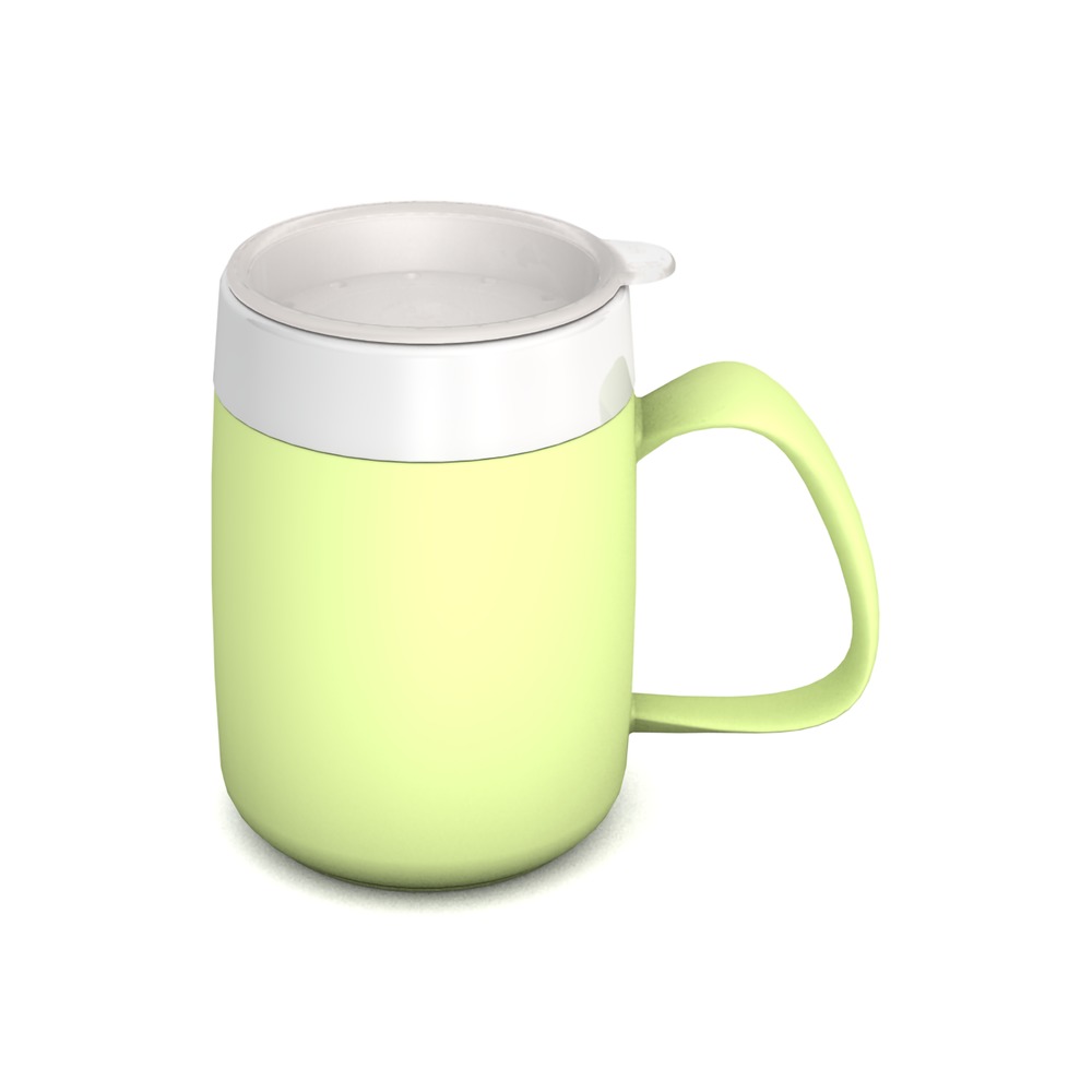 Mug with Internal Cone Firefly and Drinking Lid, all-round openings