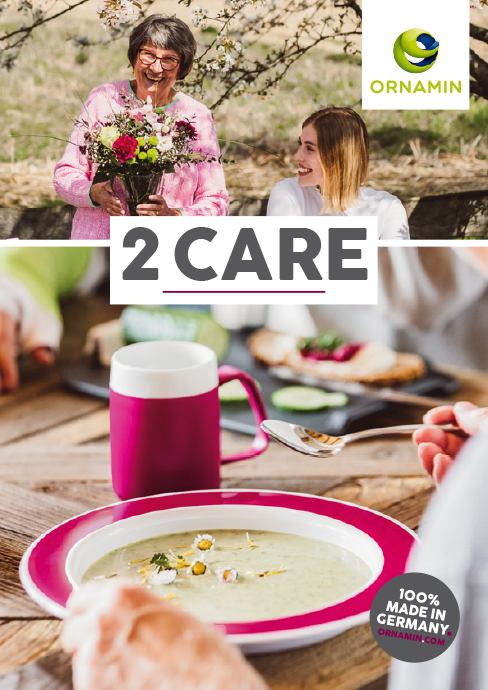Cover vom ORNAMIN 2Care Katalog
