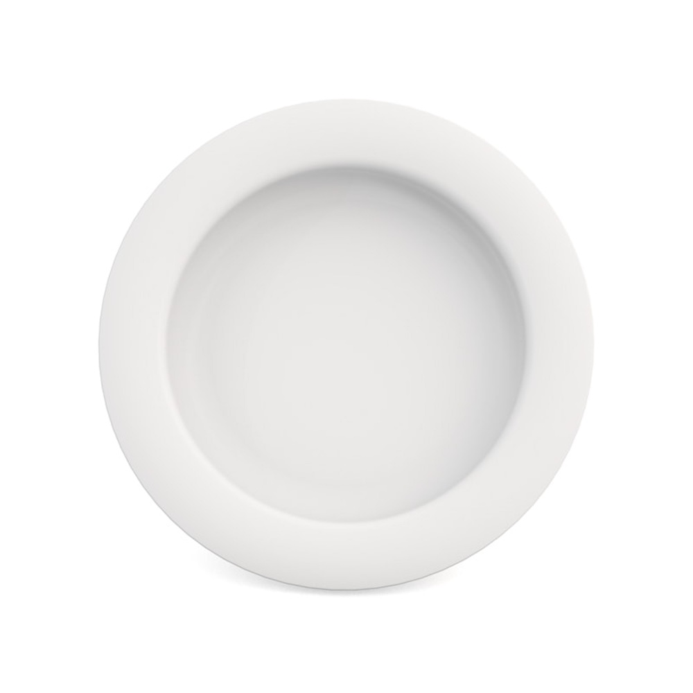 Small plate with sloped base