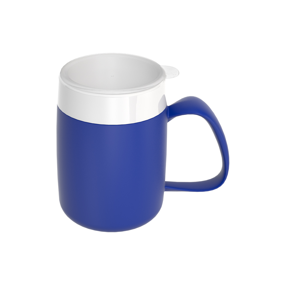 Becher mit Trink-Trick mit geschlossenem Aufsatz