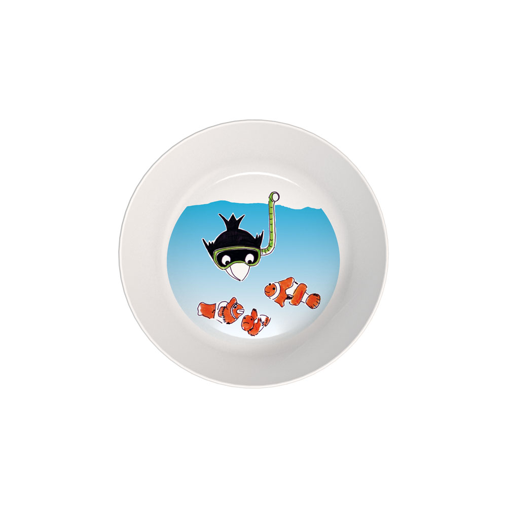 Dessertteller mit Kindermotiv