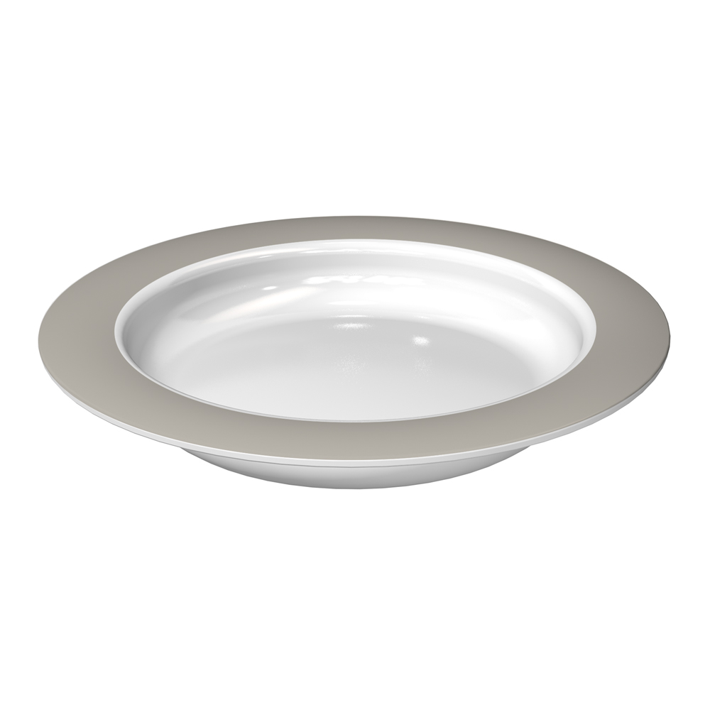 Small Plate with Sloped Base
